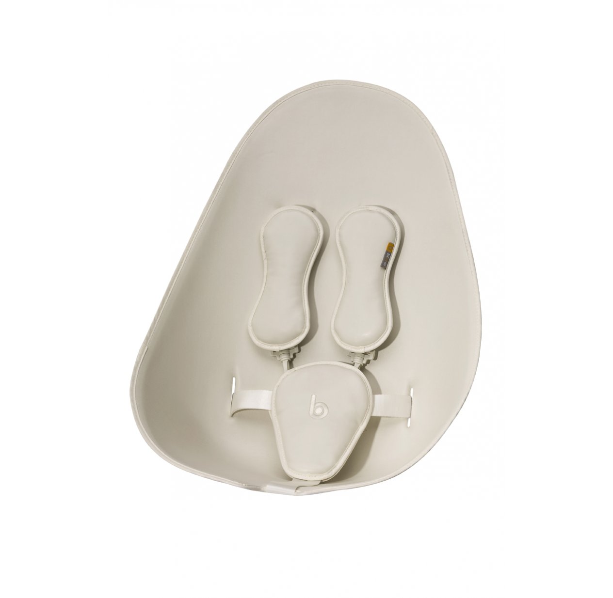 Assise chaise haute Fresco - Blanc